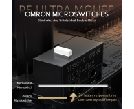 Attack Shark R5Ultra UltralightCarbon 8kHz/42kDPI PAW3950MAX Omron czarna 6972792470573 - 1350006 - zdjęcie 9